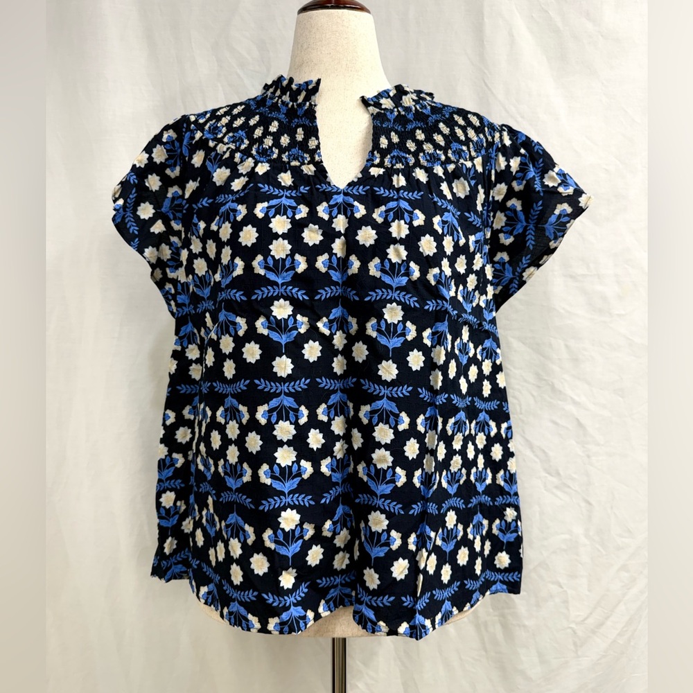 Ann Taylor Floral Print Sleeveless Top